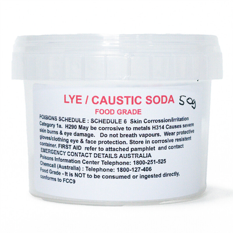 Lye  -  NaOH Caustic Soda Pearls