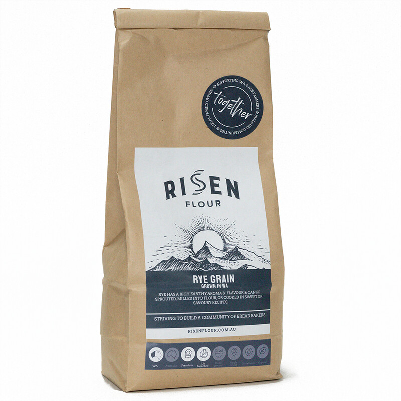 Rye Grain - WA Grown (Whole or Milled) KIBBLED for interstate purchases
