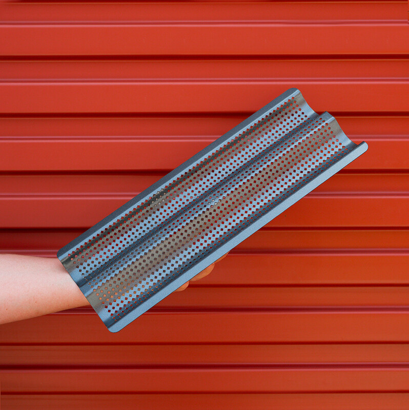 Baguette Baking Tray - Perforated