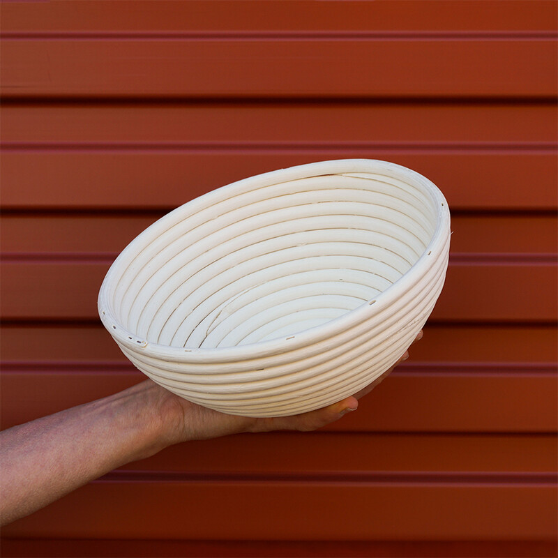 Proving Basket/Banneton - Round, NO Liner (20cm, 500g - 750g)