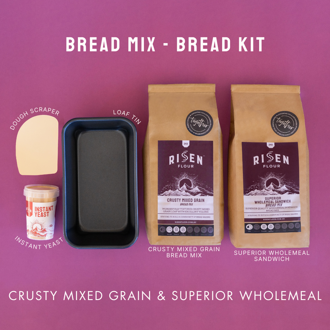 Bread Mix - Bread Kits, Combination Options: Mixed Grain / Superior Wholemeal Sandwich