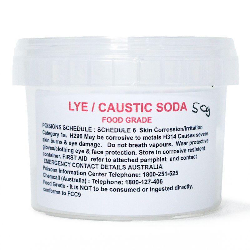 Lye  -  NaOH Caustic Soda Pearls