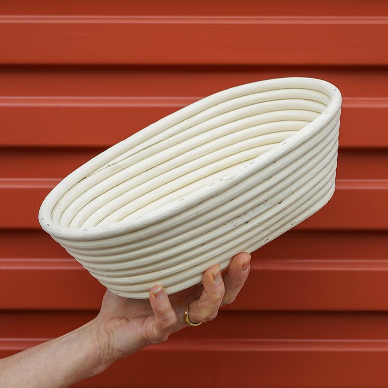 Proving Basket/Banneton - Oval, NO Liner (27x17cm, 1kg-1.25kg)