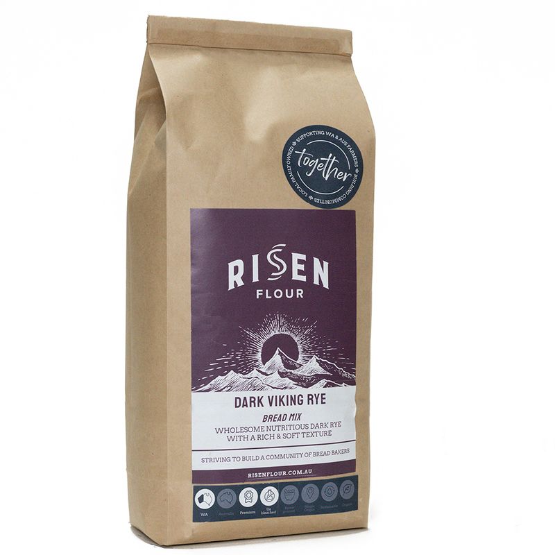Dark Viking Rye - Bread Mix