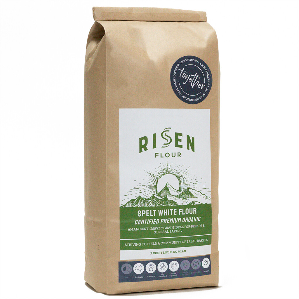 Organic Spelt White Flour - Premium Certified Organic Spelt White Flour - Premium Certified