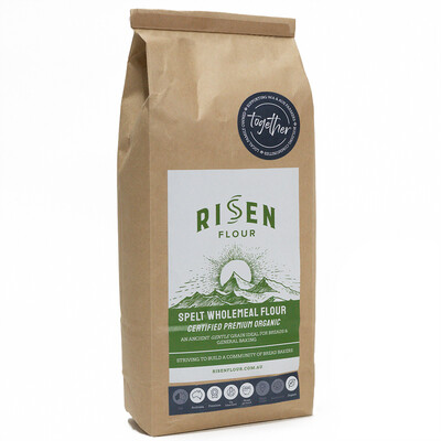 Organic Spelt Wholemeal Flour - Premium Certified Organic Spelt Wholemeal Flour - Premium Certified