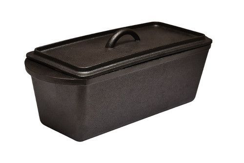 Cast Iron Bread Loaf Baking Pan Pre-Seasoned