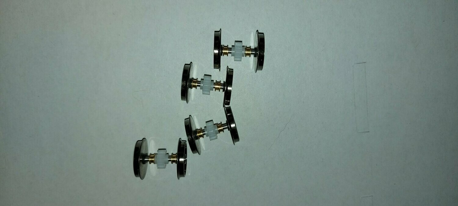 DIESEL AXLE WHEELS GEARED / NON GEARED (VARIOUS LOCOS)  PRICE PER AXLE