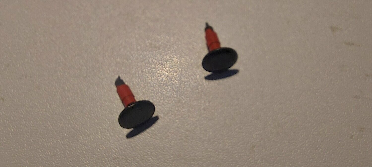 CL47   BUFFER ROUND (Sprung) Pair