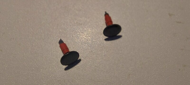 CL47   BUFFER ROUND (Sprung) Pair