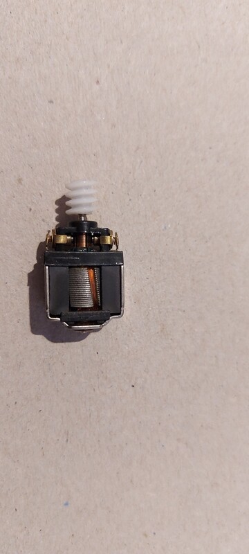 MOTOR SMALL Open Frame with Worm (not extended shaft)
