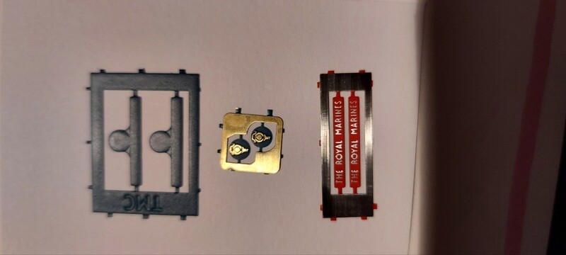 CL45 NAMEPLATE "THE ROYAL MARINES"