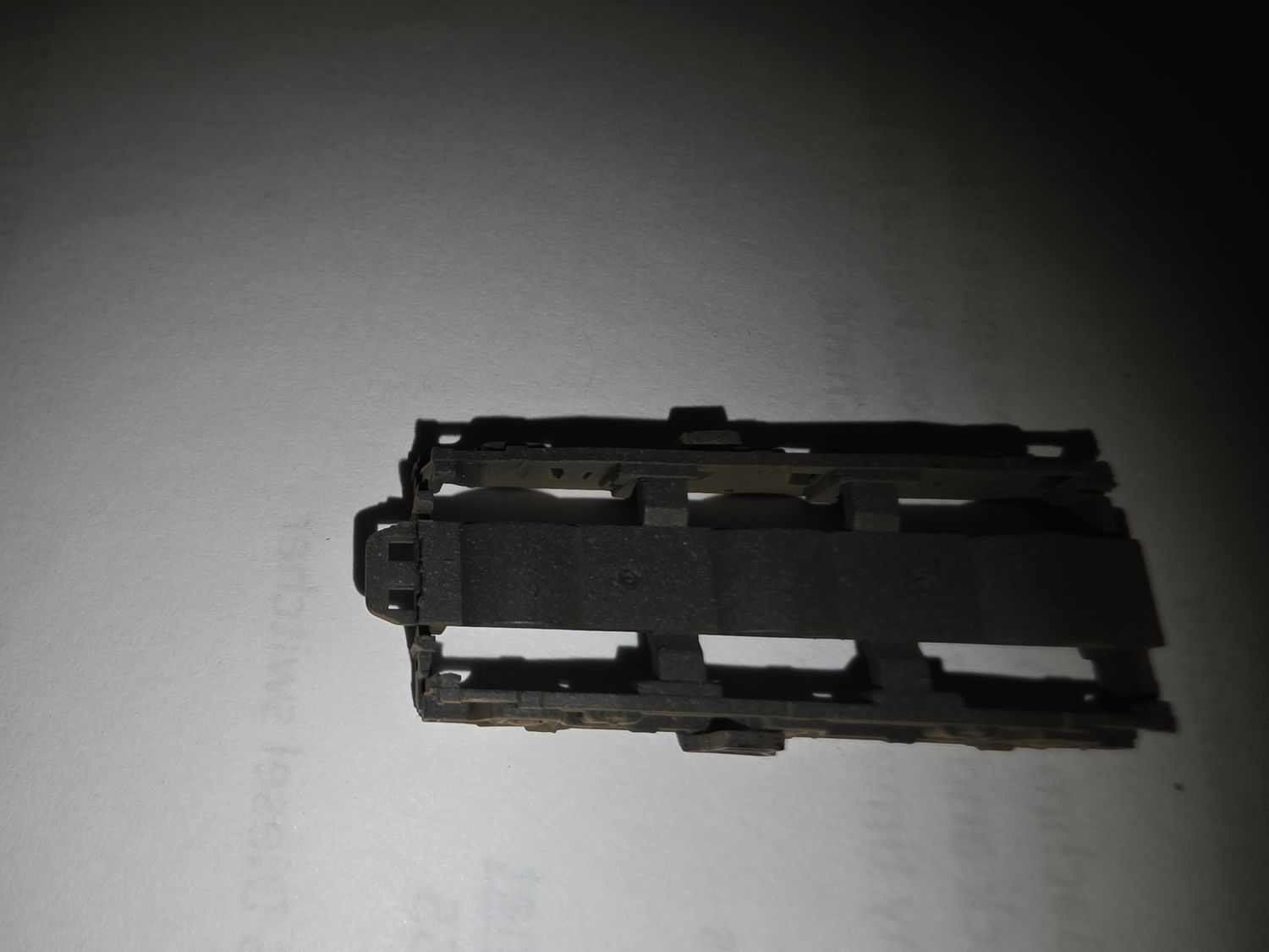 FARISH N GAUGE CL37 BOGIE FRAME WEATHERED