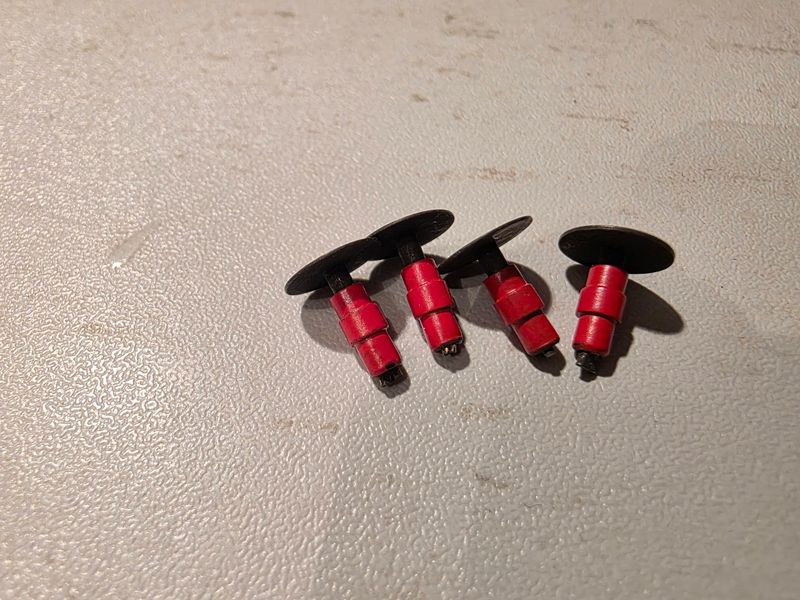 CL24/25 BUFFERS RED SHANK (PACK OF FOUR)