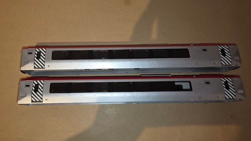 VIRGIN VOYAGER PASSENGER CAR BODY VIRGIN VOYAGER PASSENGER CAR BODY