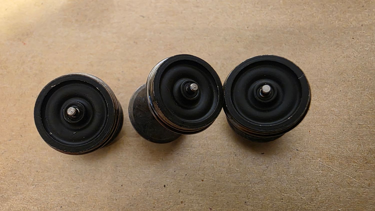 J39 TENDER WHEELS DISC 16mm Pack of 3