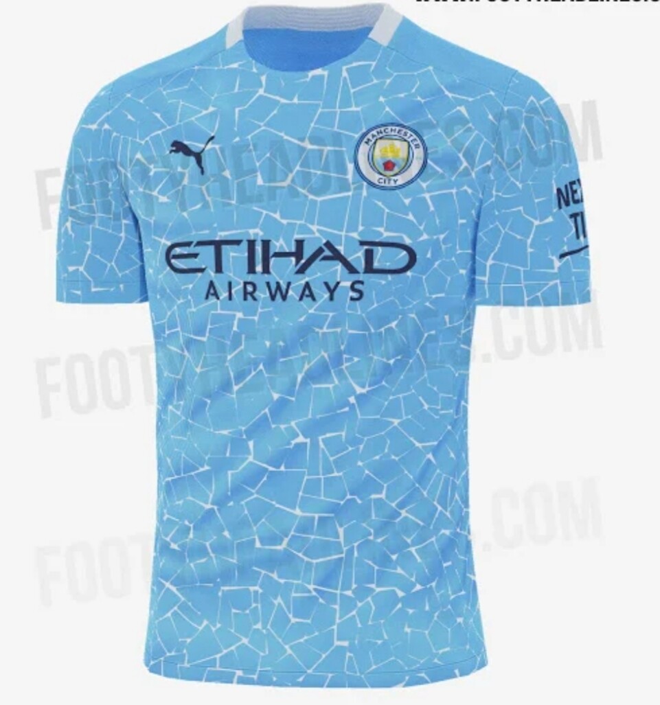 Maillot Manchester City 2020-2021 #AGUERO Taille S