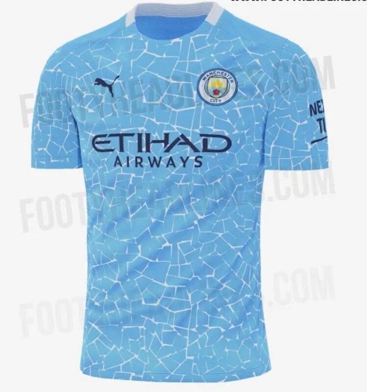 Maillot Manchester City 2020-2021 #AGUERO Taille S