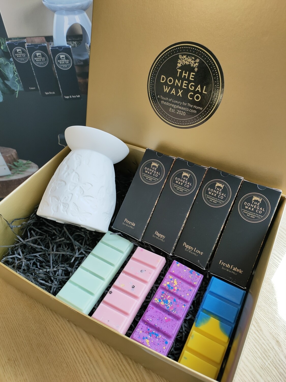 Limited Edition Gift Set with Warmer and 4 Melts