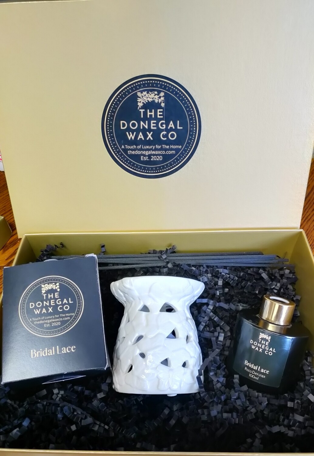 Wedding Day Donegal Wax Gift Set