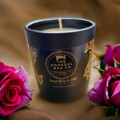 Velvet Rose &amp; Oud Luxury Soy Candle