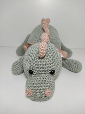 Dinossauro amigurumi