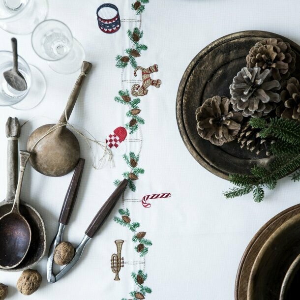 Juledug med klassiske julemotiver
