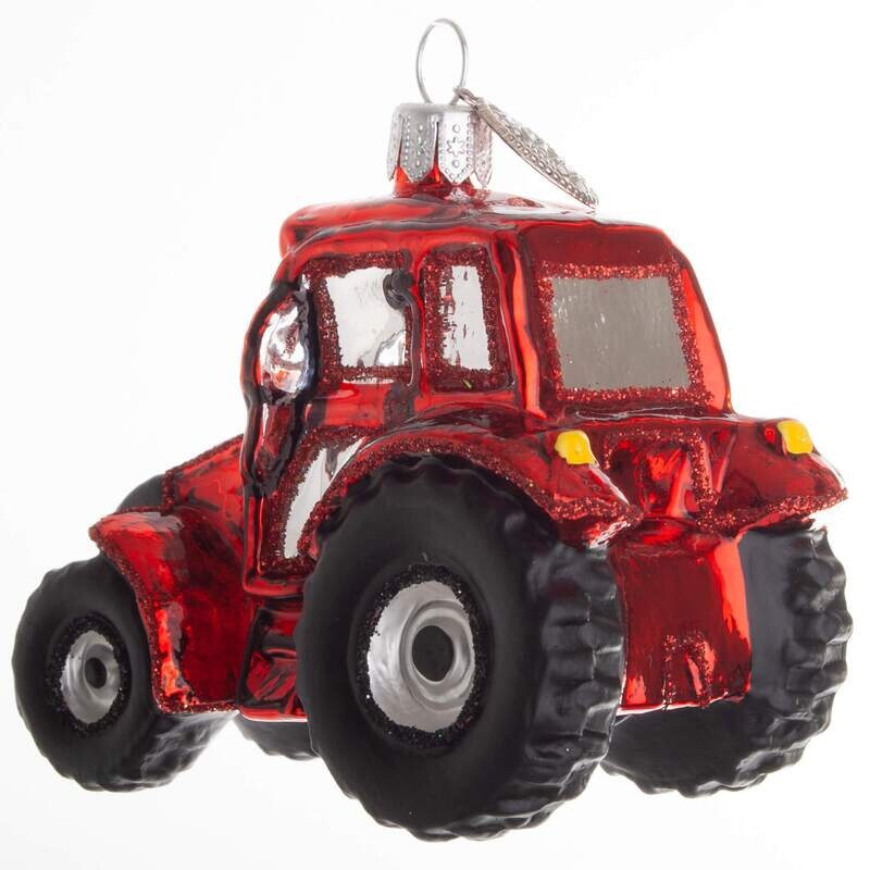 Rød traktor