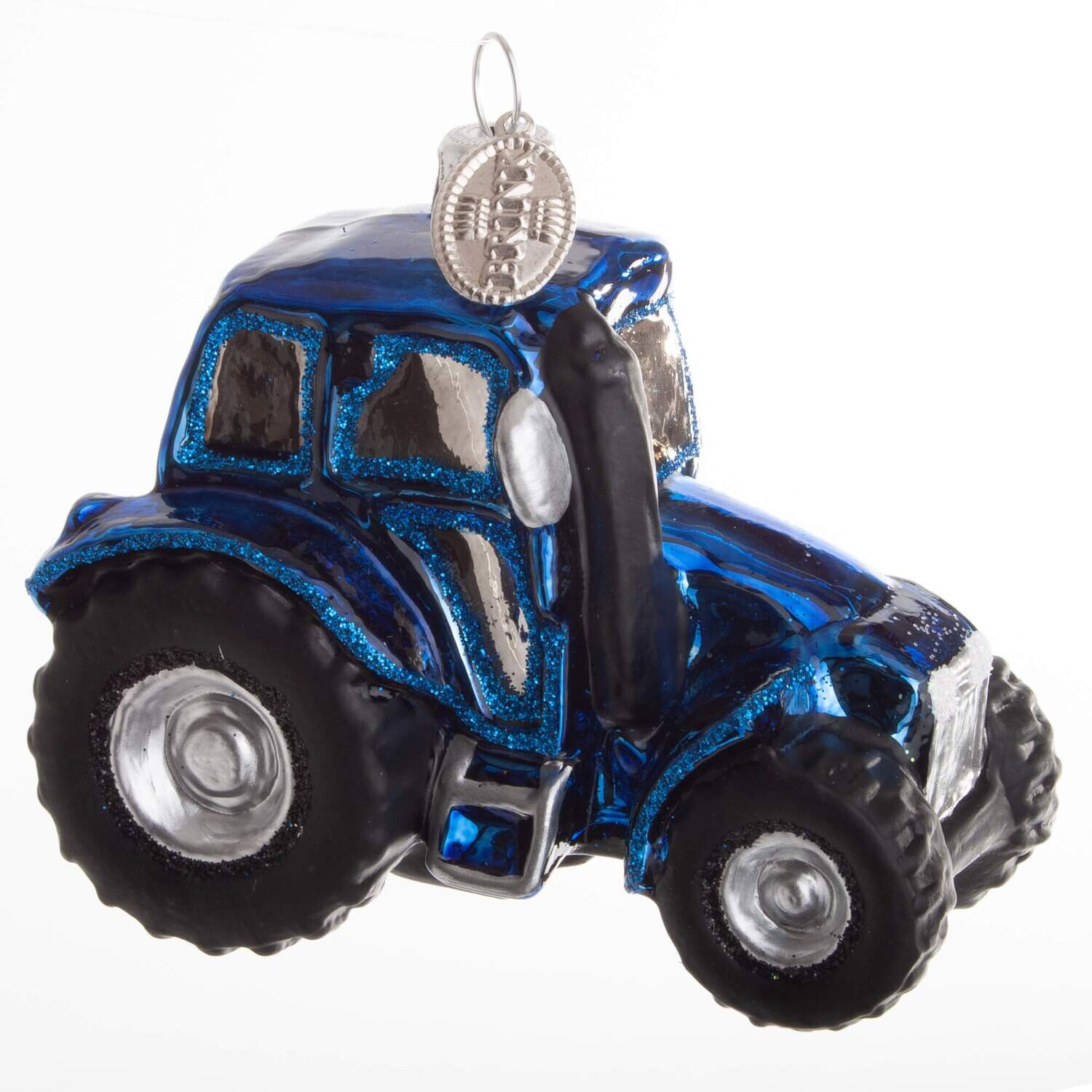 Blå traktor