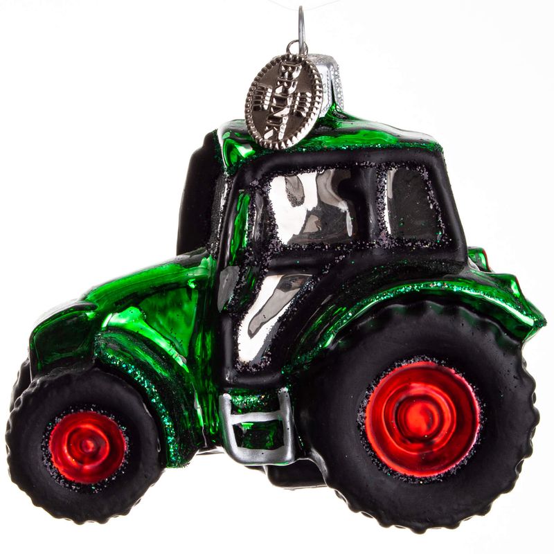 Grøn traktor