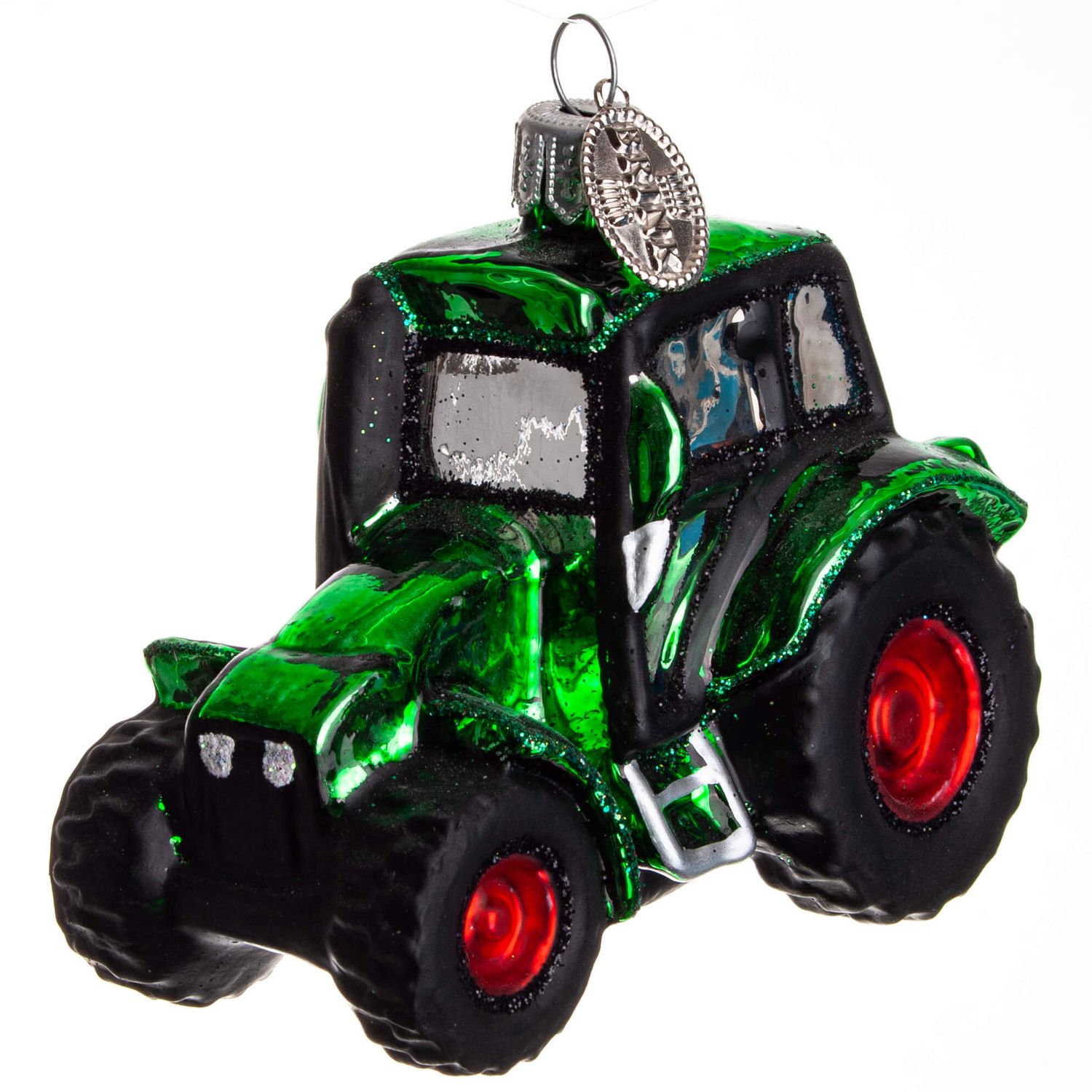 Grøn traktor