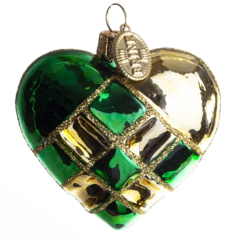 Flethjerte grøn og guld