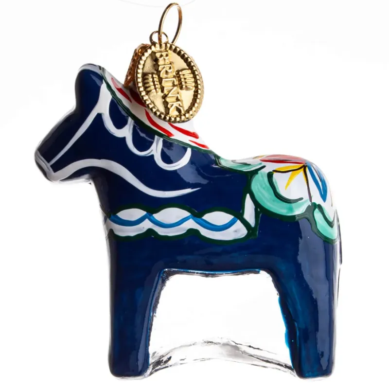 Dala hest blå