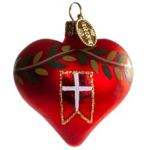 Hjerte med Dannebrog