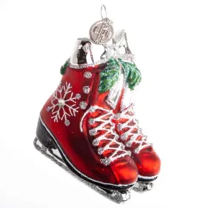 Skøjte snefnug 4 cm