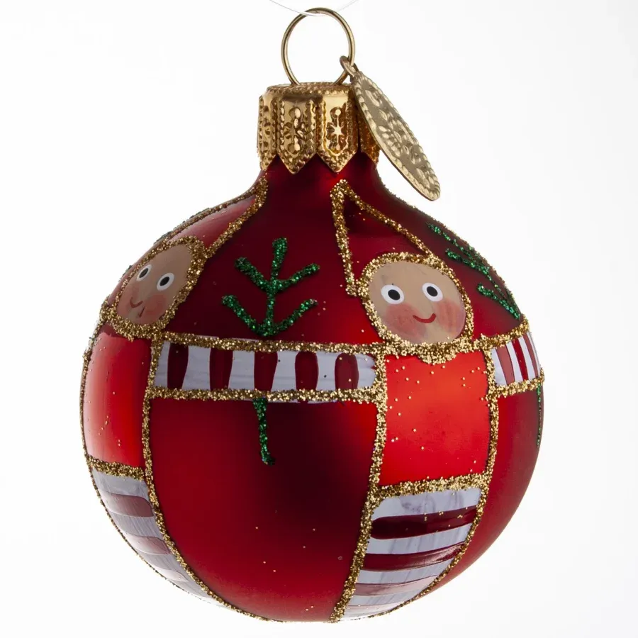 kugle julemanden som barn