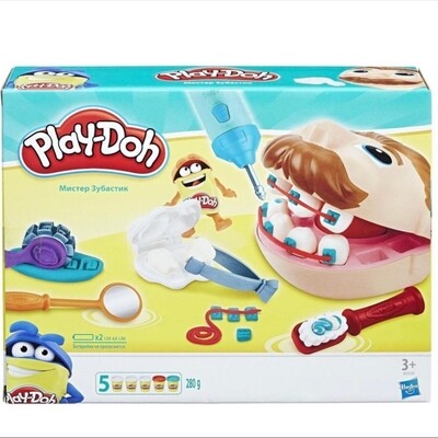 Игровой набор Play-Doh, Мистер зубастик пластилин