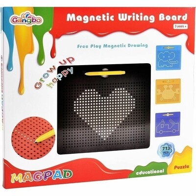 Магнитный планшет, магнитная доска - Магпад, "Magpad - Magnetic Writing Board" 713 шариков