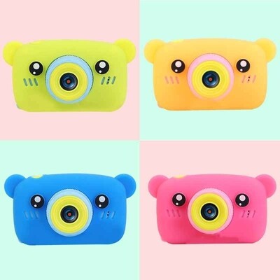 Детский цифровой фотоаппарат мини камера "Мишка - Bear" Children's Fun Camera