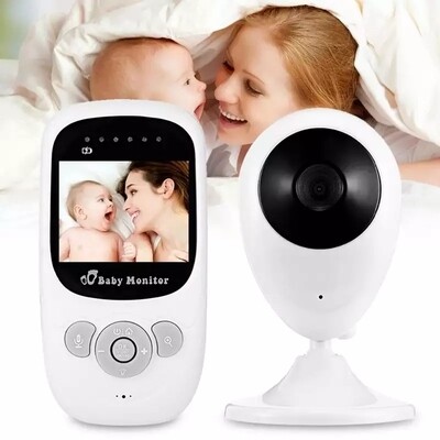 Портативный Видеоняня, Бейбиняня с ночным видением, "Wireless digital video baby monitor" SP880, 2.4" TFT-LCD