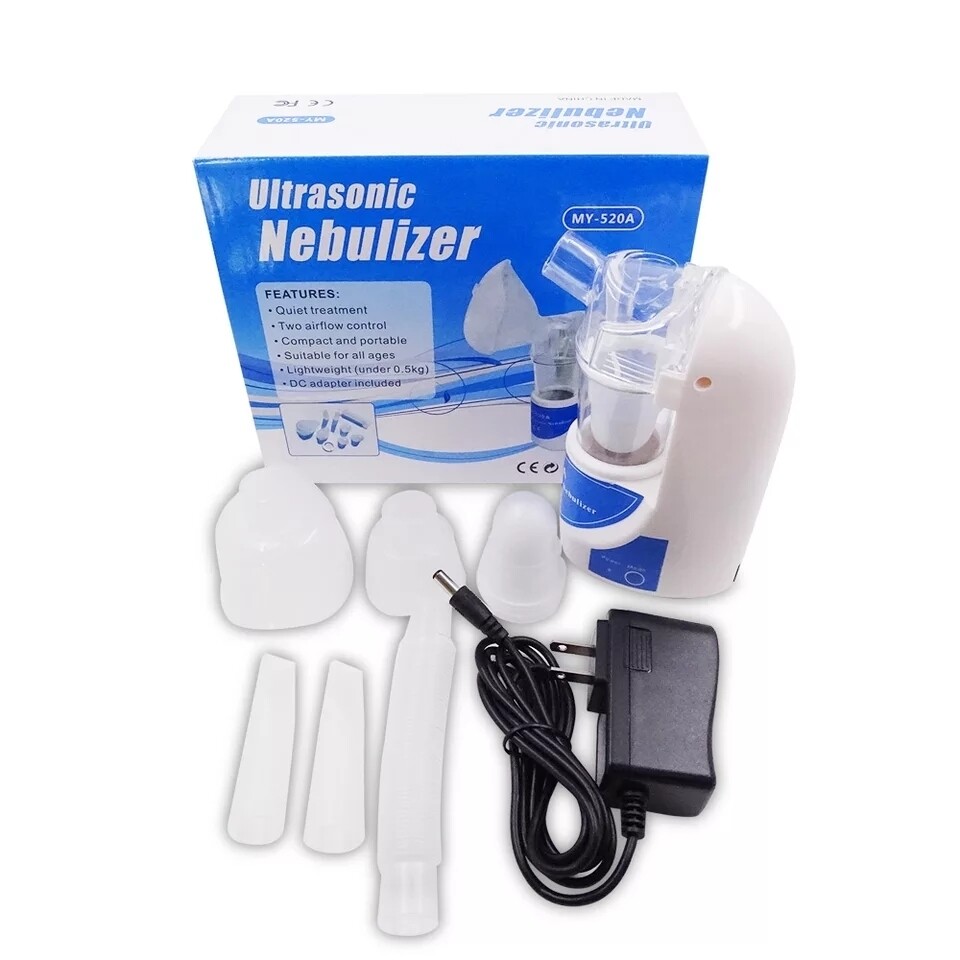 Ультразвуковой Ингалятор, Небулайзер портативный, карманный респиратор астмы, Ultrasonic Nebulizer "MY-520A" 2,4 МГц