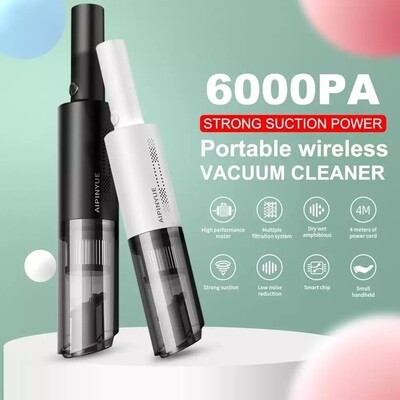Автомобильный портативный пылесос "Vacuum Cleaner" AIPINYUE, 120W / 6000PA