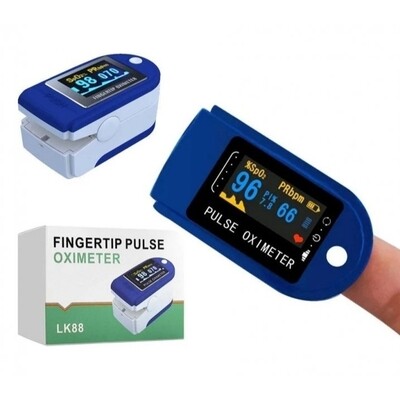 Пульсоксиметр медицинский для измерения кислорода и пульса, "Fingertip Pulse Oximeter LK-88"
