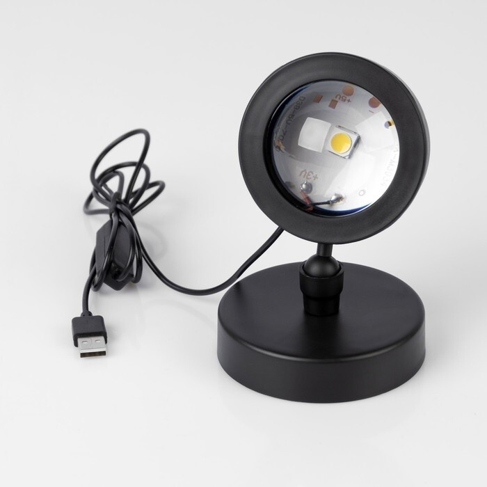 Проекционная лампа Закат, проектор, светильник, настольная лампа "Projection Lamp" 10см