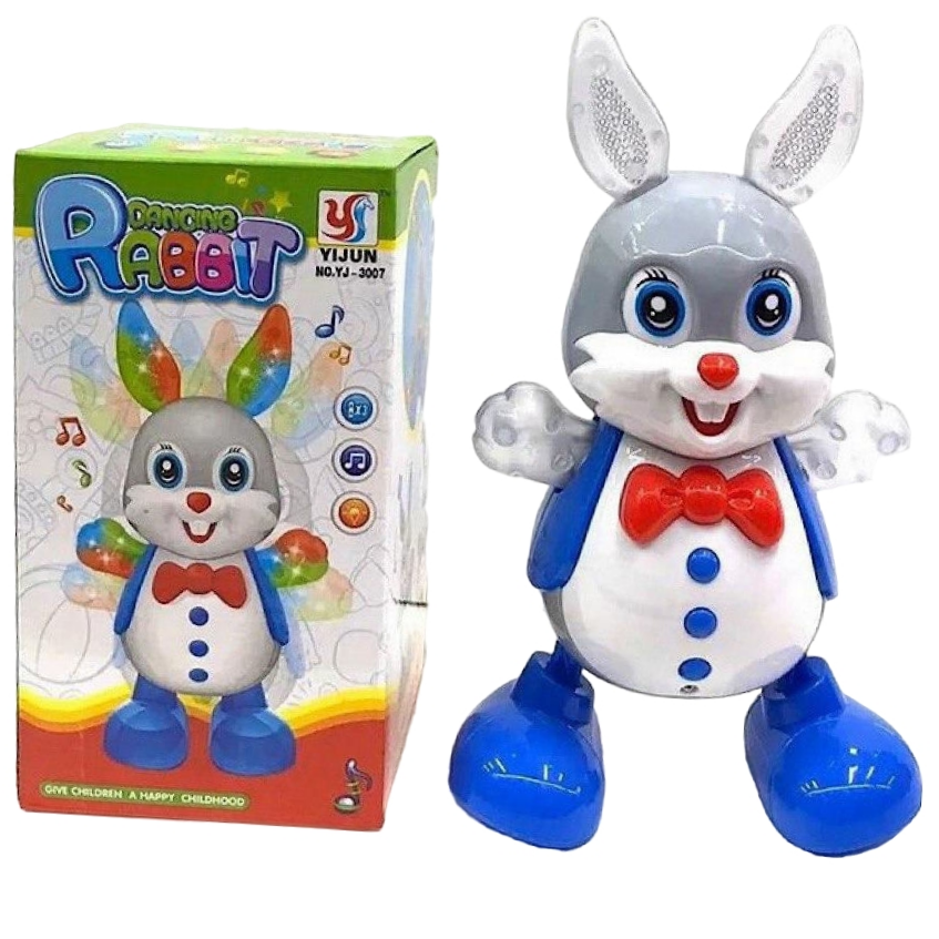 Интерактивная игрушка "Танцующий Кролик" со световыми и музыкальными эффектами "Dancing Rabbit"