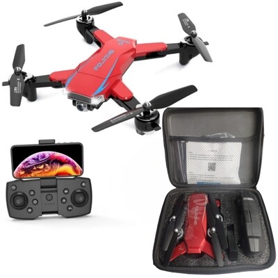 Квадрокоптер дрон на р/у с двойной 4K Ultra HD камерой WiFi, GPS, Fpv "Folding / Phantom A18"