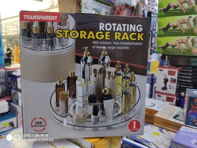 rotating storage rack