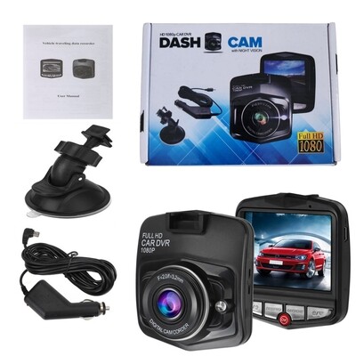 Автомобильный видеорегистратор ночного видения, камера рекордер "DASH CAM with night vision" Full HD 1080P Car DVR