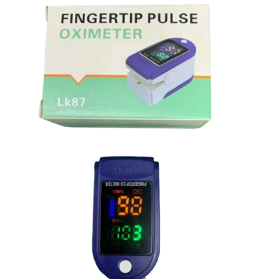 Пульсоксиметр, измеритель уровня кислорода в крови "Fingertip Pulse Oximeter LK-87"