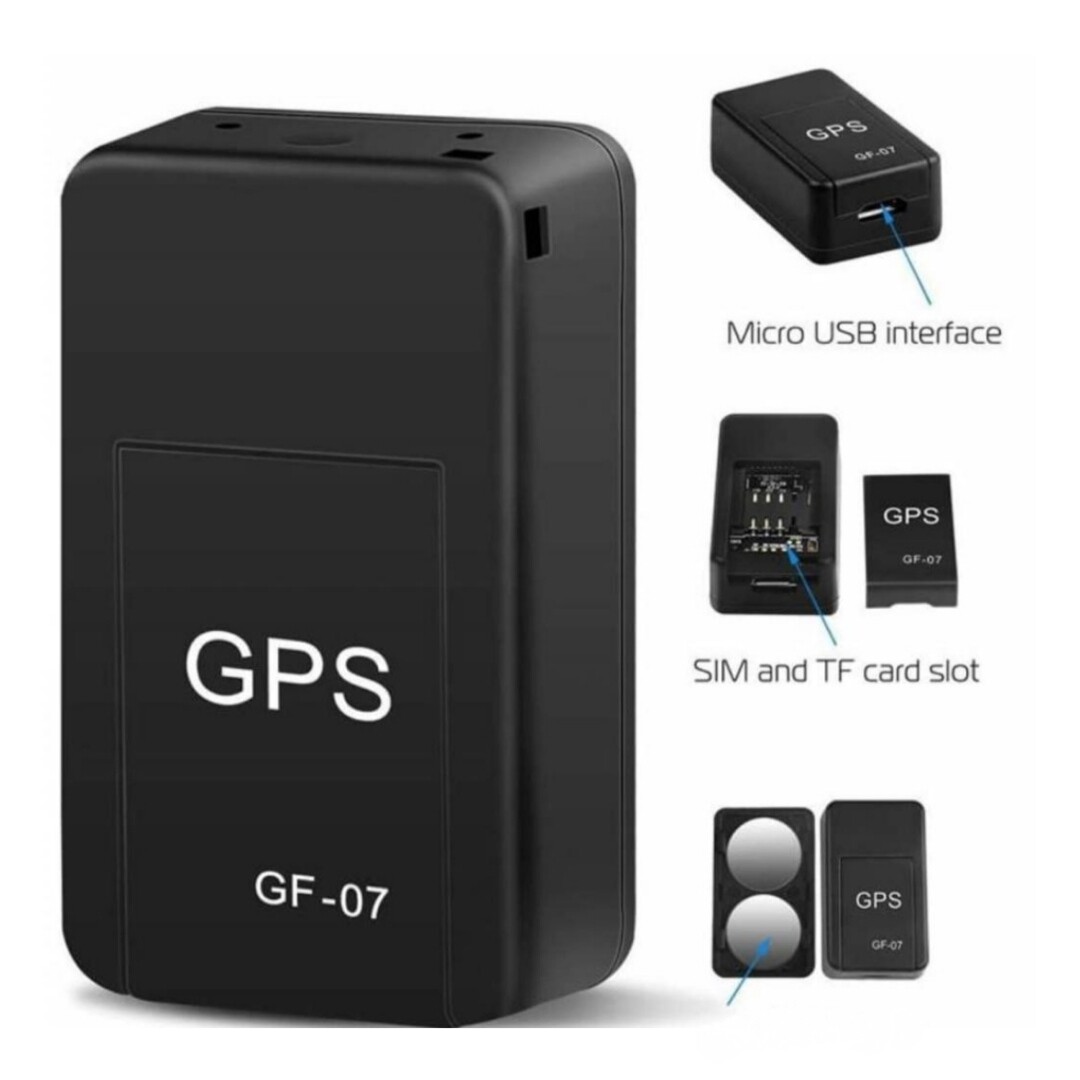 Портативный GPS трекер, маяк для отслеживания, устройство против потери вещей, с приложением на телефон "GPS/ GF-07" 